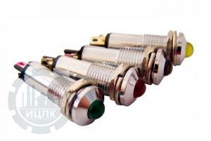 Фото арматуры светосигнальной AD22B-8 желтая